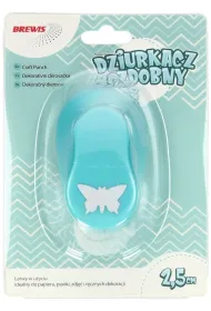 Brewis Dziurkacz ozdobny - Motyl 2,5cm MIX