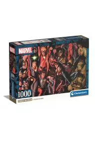 Puzzle 1000 el. Compact Marvel The Avengers Clementoni