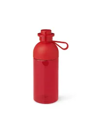 Przezroczysta butelka LEGO Czerwona 500 ml