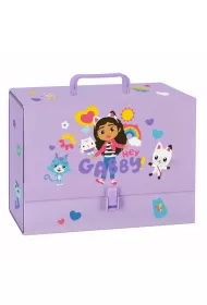 Koci Domek Gabi Teczka z r�czk� A4 Gabby's Dollhouse 95mm
