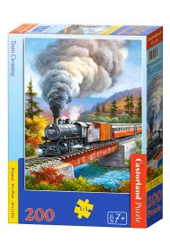 Puzzle 200 el. Poci�g Castorland