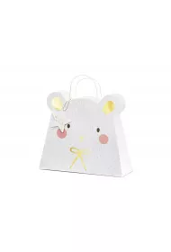 PartyDeco Torebka na prezenty Mi� polarny