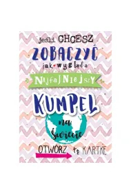 Kukartka Karnet B6 DK-595 Najfajniejszy kumpel (lusterko)