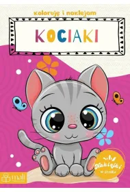 Koloruj� i naklejam kociaki