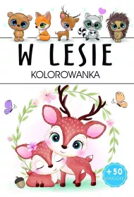 W lesie - kolorowanka