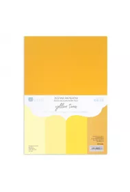 Dalprint Zestaw papier�w A4 Yellow Tones 220g, 20 arkuszy