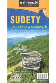 Sudety mapa wie� widokowych 1:200 000 w.2026