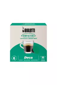 Bialetti Kawa w kapsukach bezkofeinowa Lavazza a Modo Mio Deca 16 szt.
