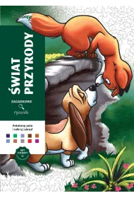 Art therapy. Kolorowanka antystresowa. Disney. wiat przyrody. Zagadkowe rysunki