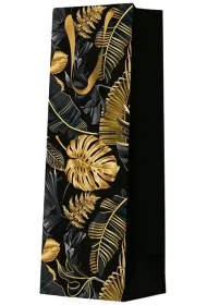 Paw Torba premium butelka Gold Leaves 12x37x10cm