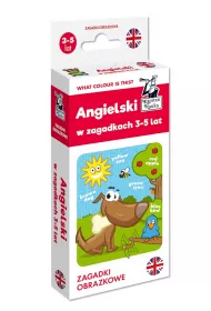 Angielski 3-5 lat. Zagadki obrazkowe. Kapitan Nauka