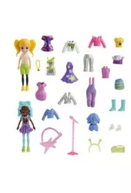 Polly Pocket Zestaw modowy duy z 2 lalkami HKV97