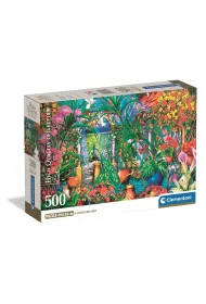 Puzzle 500 el. The Greenhouse Caretakers Clementoni
