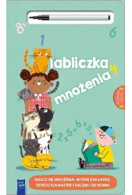 Tabliczka mno�enia z flamastrem sucho�cieralnym
