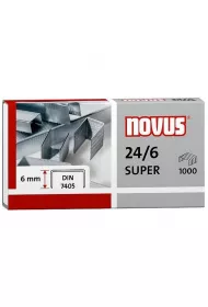 Novus Zszywki 24/6 din super 1000 szt.