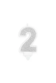 PartyDeco �wieczka urodzinowa 2 7 cm