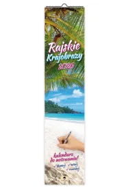 Kalendarz 2026 paskowy w�ski KPW V.5 Rajskie krajobrazy