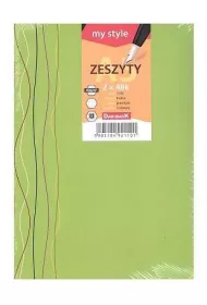 Dan-Mark Zeszyty A5 My Style kratka 48 kartek 2 szt.