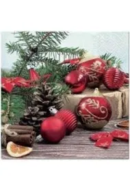 Paw Serwetki �wi�teczny czas 33x33 cm