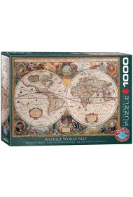 Puzzle 1000 el. Mapa �wiata Orbis Geographica Eurographics