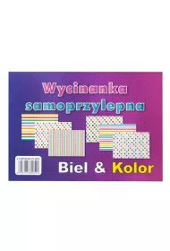 Cormoran Wycinanka samoprzylepna A4 Biel & Kolor