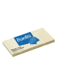 Bantex Bloczek kartek samoprzylepnych 50x40x3 mm 100 kartek