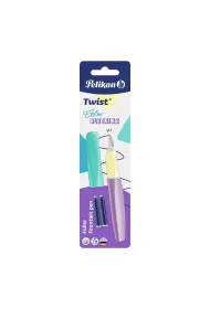 Pelikan Pi�ro wieczne Twist Color Blocking Stal. M pastelowe + naboje