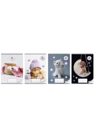 Beniamin Zeszyt A5 The Sweet Pets Kratka 32 kartki pakowane po 10 sztuk