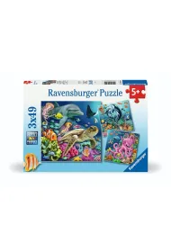 Puzzle 3x49 Underwater Ravensburger