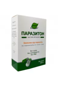 Ukraiskie Kosmetyki Paraziton suplement diety 60 kaps.