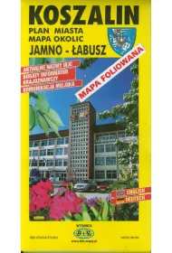 Plan miasta Koszalin 1:10 000 z map� okolic Jamno-�abusz 1:100 000