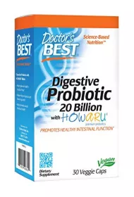 Doctors Best Probiotyk Digestive Probiotic with Howaru - suplement diety 30 kaps.