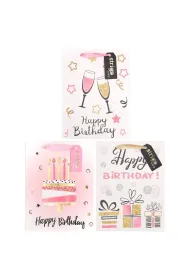 Strigo Torby prezentowe Party 18x23x10cm
