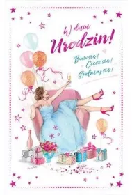 AbCard Kartka okoliczno�ciowa Urodziny ICG06