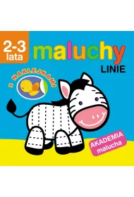 Maluchy. Linie z naklejkami. Akademia malucha 2-3 lata