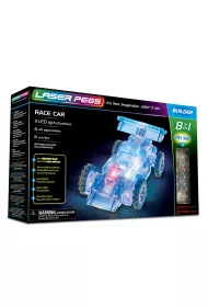 Klocki. Laser Pegs. Race Car 8 w 1