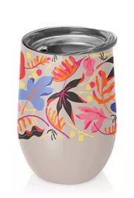 Chic-Mic Kubek termiczny z pokrywk sekretny ogrd 420 ml