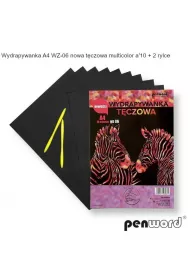 Wydrapywanka tczowa A4 10 arkuszy WZ-06 Penword