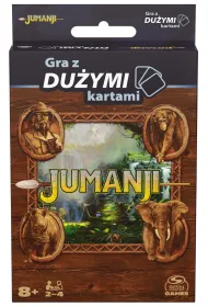GRA SPIN JUMANJI KARTY JUMBO 6073282 PUD6 Spin Master