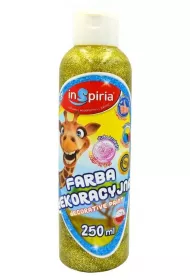 InSpiria Farba dekoracyjna brokatowa ��ta 250 ml