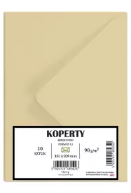Henry Koperty A5 kremowe 10szt