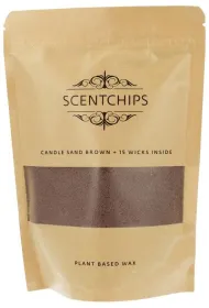 ScentChips �wieca sypana 250gr wosk per�owy br�zowy