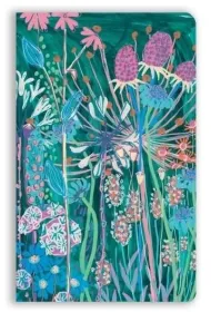 Flame Tree Notatnik B6 Niebieski ogr�d Lucy Innes linia