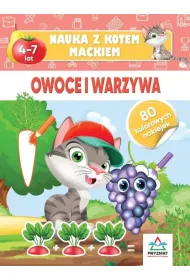 Nauka z kotem Ma�kiem. Owoce i warzywa