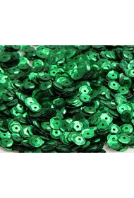Pogotowie Florystyczno �lubne CEKINY 8MM/15GRAM ZIELONY MATOWY