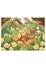 Malowanie po numerach Kids Zaj�czki na pikniku 30x40cm Brushme