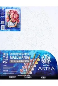 Artea Malowanie po numerach - W piwoniach 40x50cm