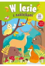 W lesie z naklejkami