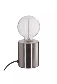 Atmosphera Lampka stoowa Saba Srebrna