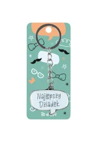 Be-Happy Gifts Brelok prezentowy Najlepszy Dziadek